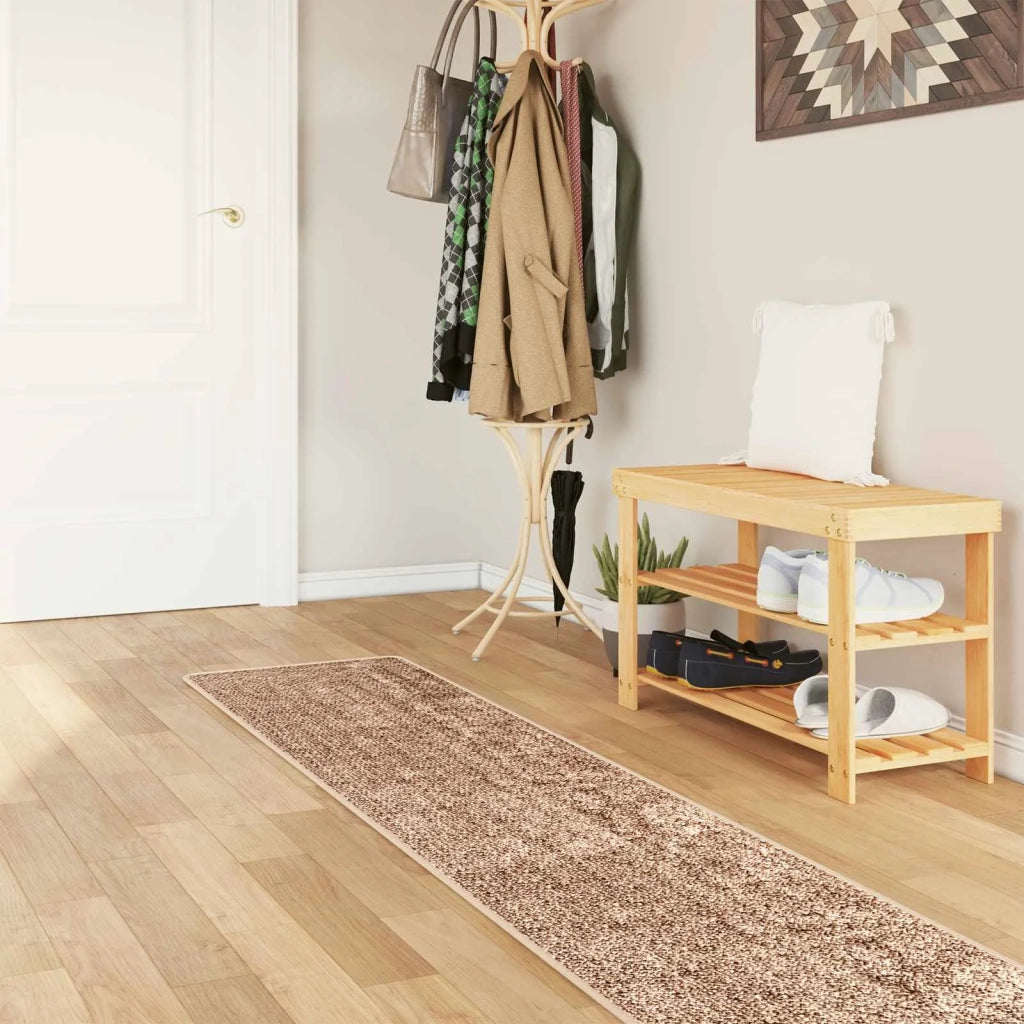 Runner Tappeto MARSA Giallo 50 x 350 cm Poliestere e PVC