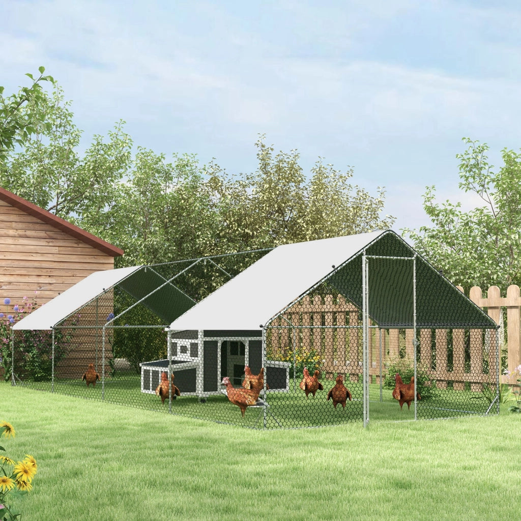 Pollaio in Legno per Galline con Nidi ¨C zephmum ¨C Grigio Scuro 100x60x80