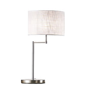 Lumetto Moderno Round Hotel Metallo Cromo 1 Luce E27 Ip20