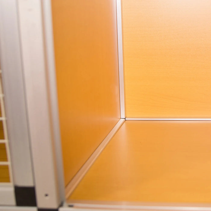 Conigliera di alta qualità con 6 box per conigli, piccioni e altri piccoli animali