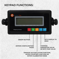 Bilancia Industriale Robusta Solida per Pallet con Travi 3000kg Multifunzione