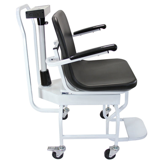 Sedia a Rotelle con Bilancia per Pesare Pazienti Bariatrici, Anziani e Disabili