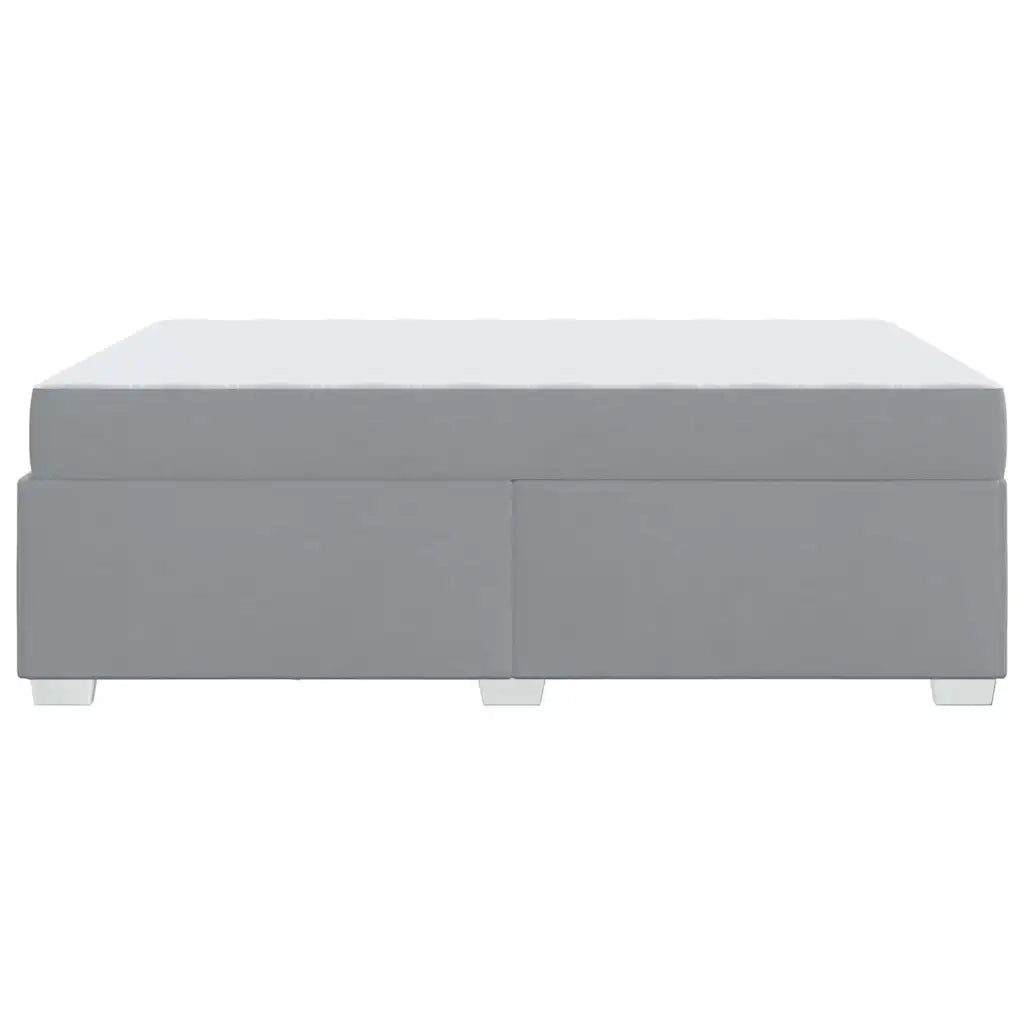 Struttura del letto Grigio chiaro 140 x 200 cm Tessuto 3399187