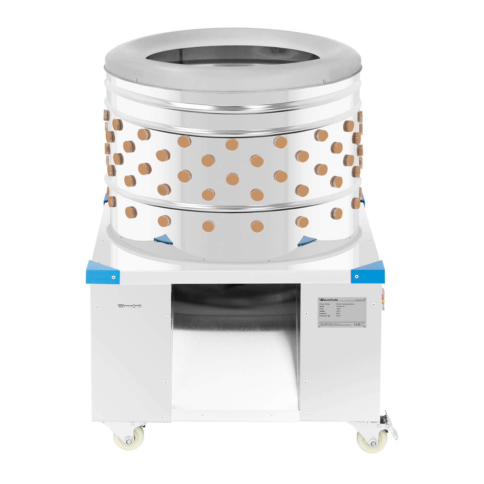 Spiumatrice per pollame 1.500 watt - 540 kg/h 14_0005683