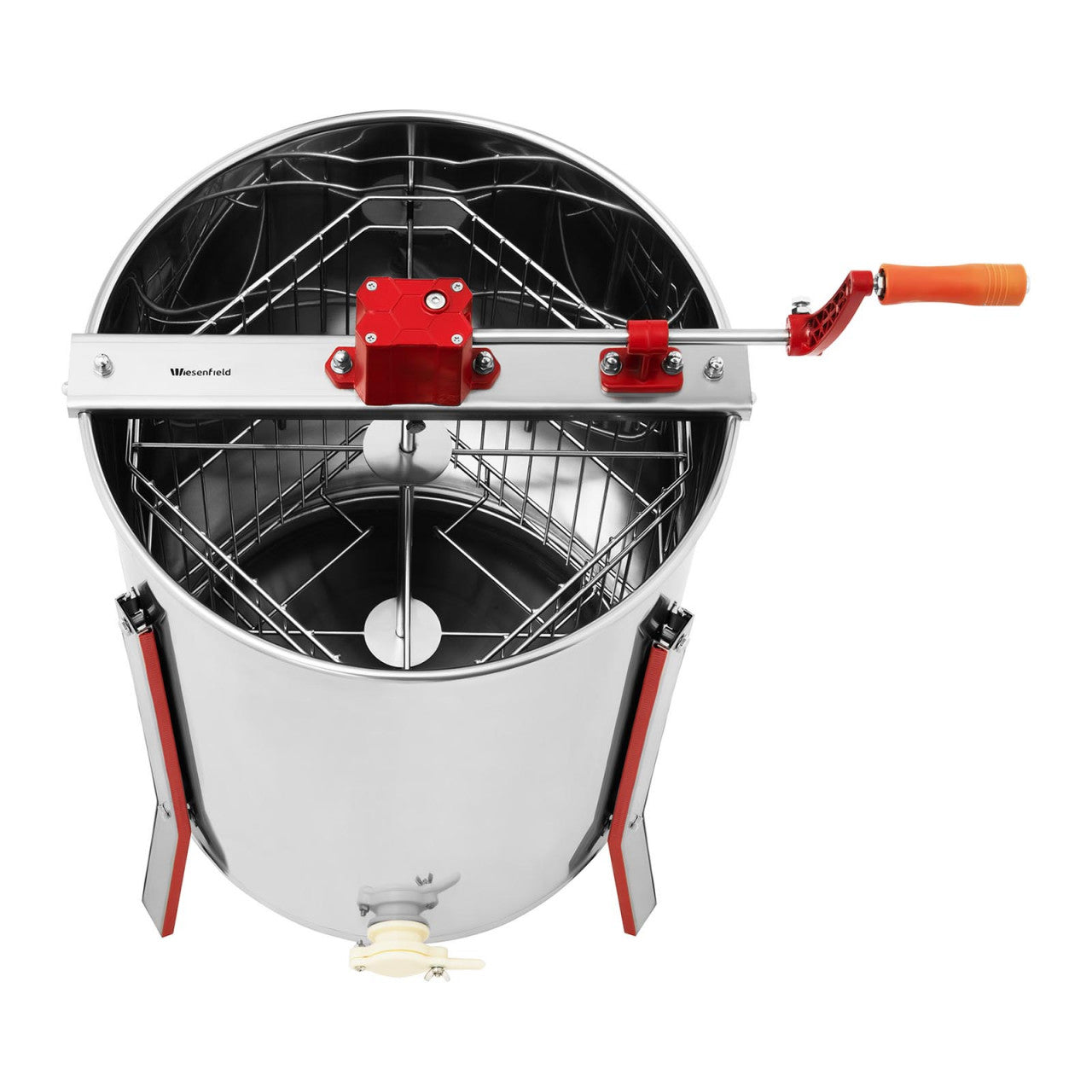 Smelatore tangenziale manuale 4 telai in plastica inox 14_0001599