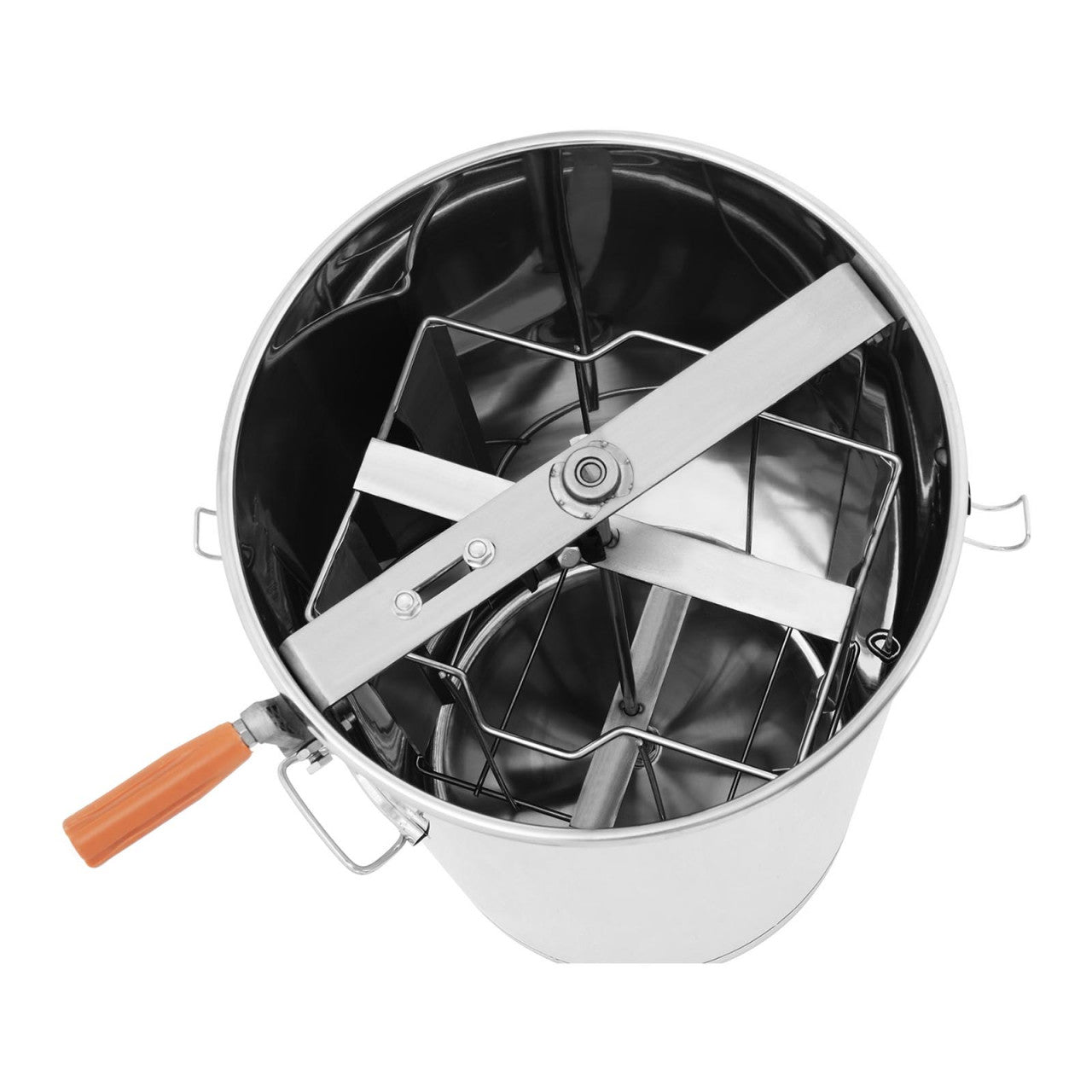 Smelatore centrifugo manuale tangenziale inox 2 favi 14_0001597