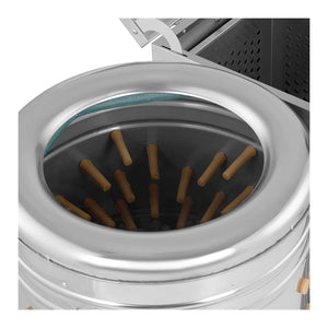 Spiumatrice con scottatore a tamburo da 50 cm - 2 - 3 polli/min 14_0005687