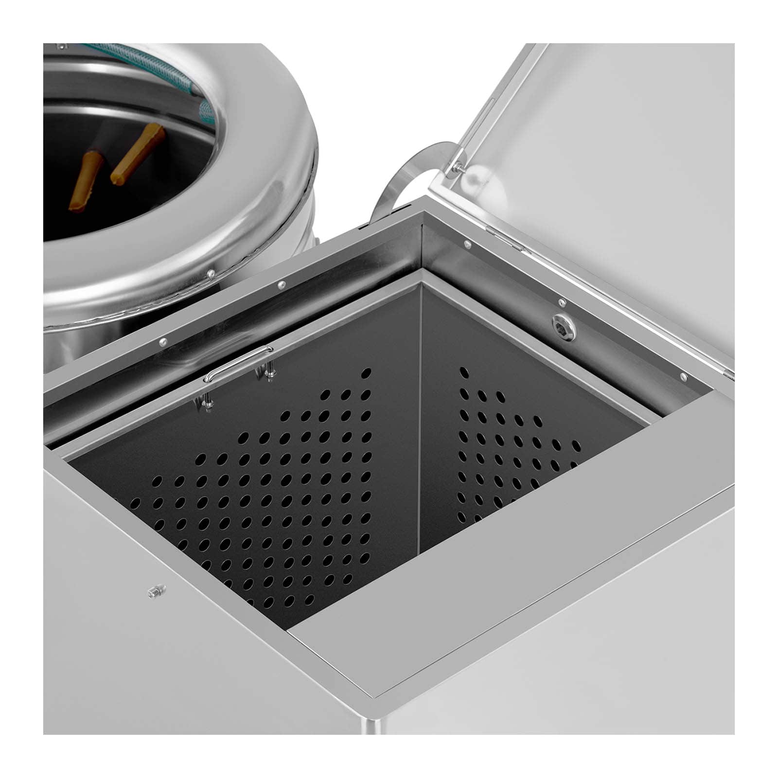 Spiumatrice con scottatore a tamburo da 50 cm - 2 - 3 polli/min 14_0005687