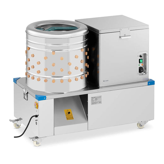 Spiumatrice con scottatore a tamburo da 55 cm - 3 - 4 polli/min 14_0005688