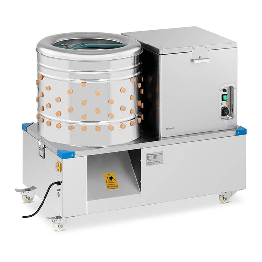 Spiumatrice con scottatore a tamburo da 60 cm - 5 - 6 polli/min 14_0005689