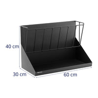 Mangiatoia per cavalli con rastrelliera per cavalli da esterno 60 x 30 x 40 cm 14_0005673