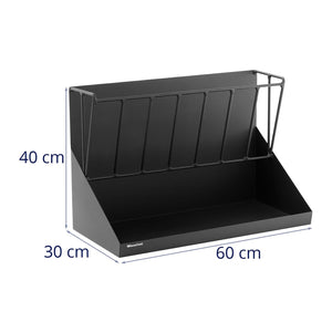 Mangiatoia per cavalli con rastrelliera per cavalli da esterno 60 x 30 x 40 cm 14_0005673