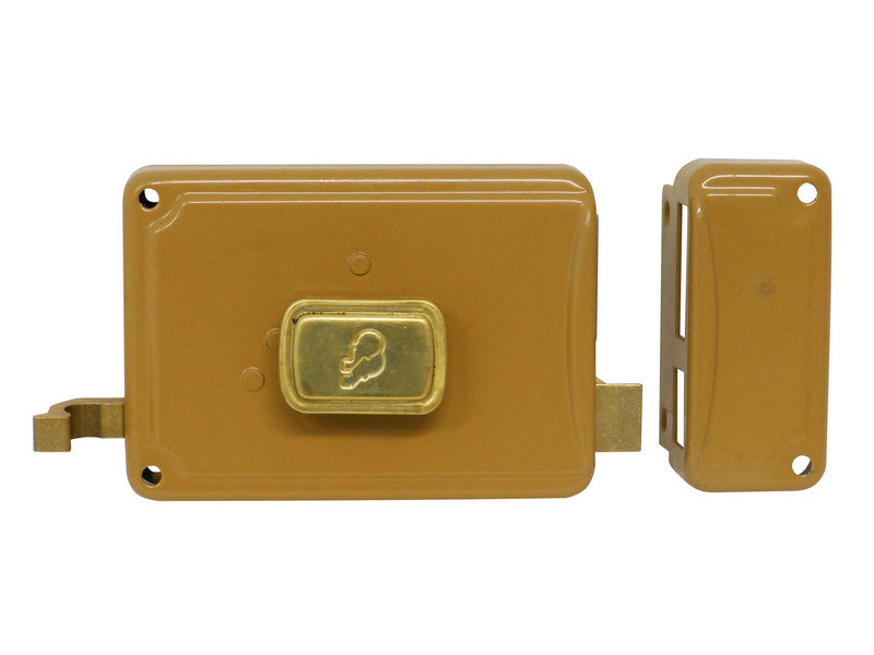 F.lli facchinetti serratura legno appl.2m+s cil/stac. c/pomolo art. p22 e. 70 dx - F.lli Facchinetti