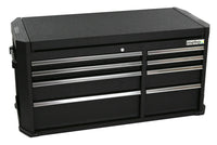 Attacco, nero per carrelli da officina larghi