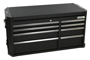 Attacco, nero per carrelli da officina larghi