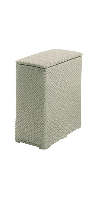 Cesto portabiancheria serie Lavanda Ambrogio colore Grigio, Bianco, Blu o Beige - Cesto portabiancheria Blu