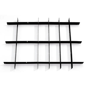 Divisori per cassetti, set nero, per carrelli da officina