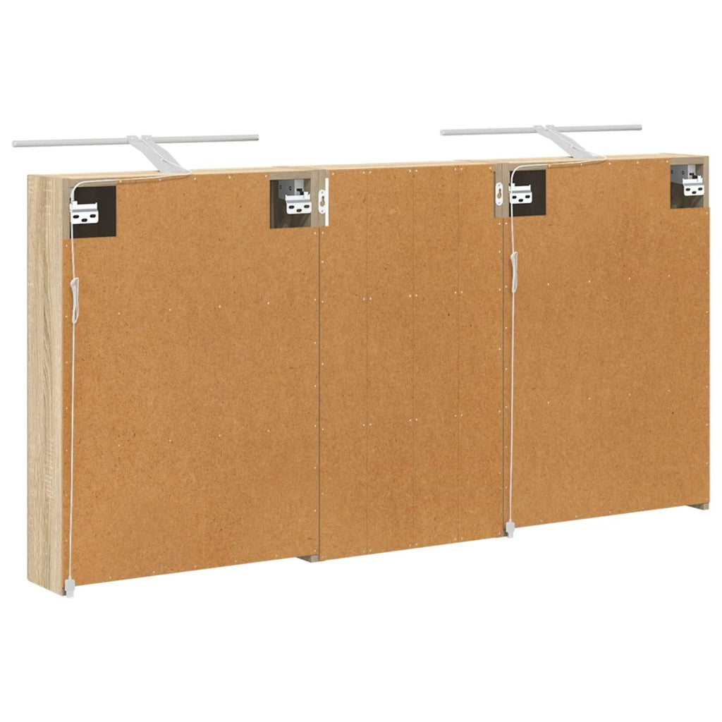Set di Armadi da Bagno con lo scaffale 3 pcs 140 x 14,5 x 70 cm 3403786