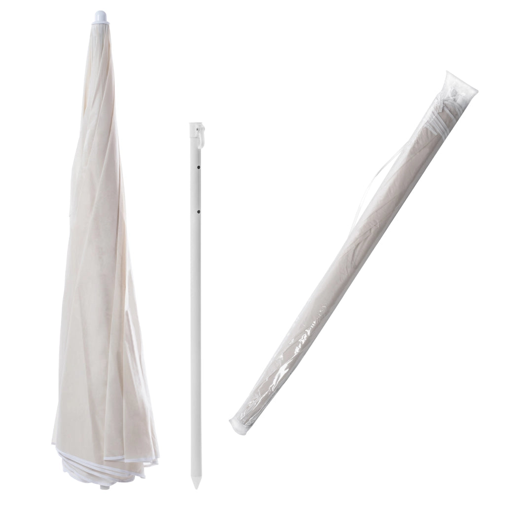 Ombrellone da giardino KADAX per balcone e terrazzo, 220 cm, grande, pieghevole, ideale per la spiaggia, con copertura.