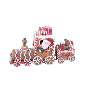 Treno Locomotiva di Natale Dolce al Biscotto 26,5 cm