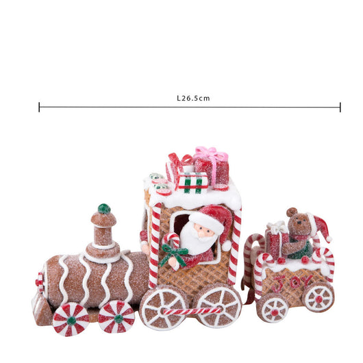 Treno Locomotiva di Natale Dolce al Biscotto 26,5 cm