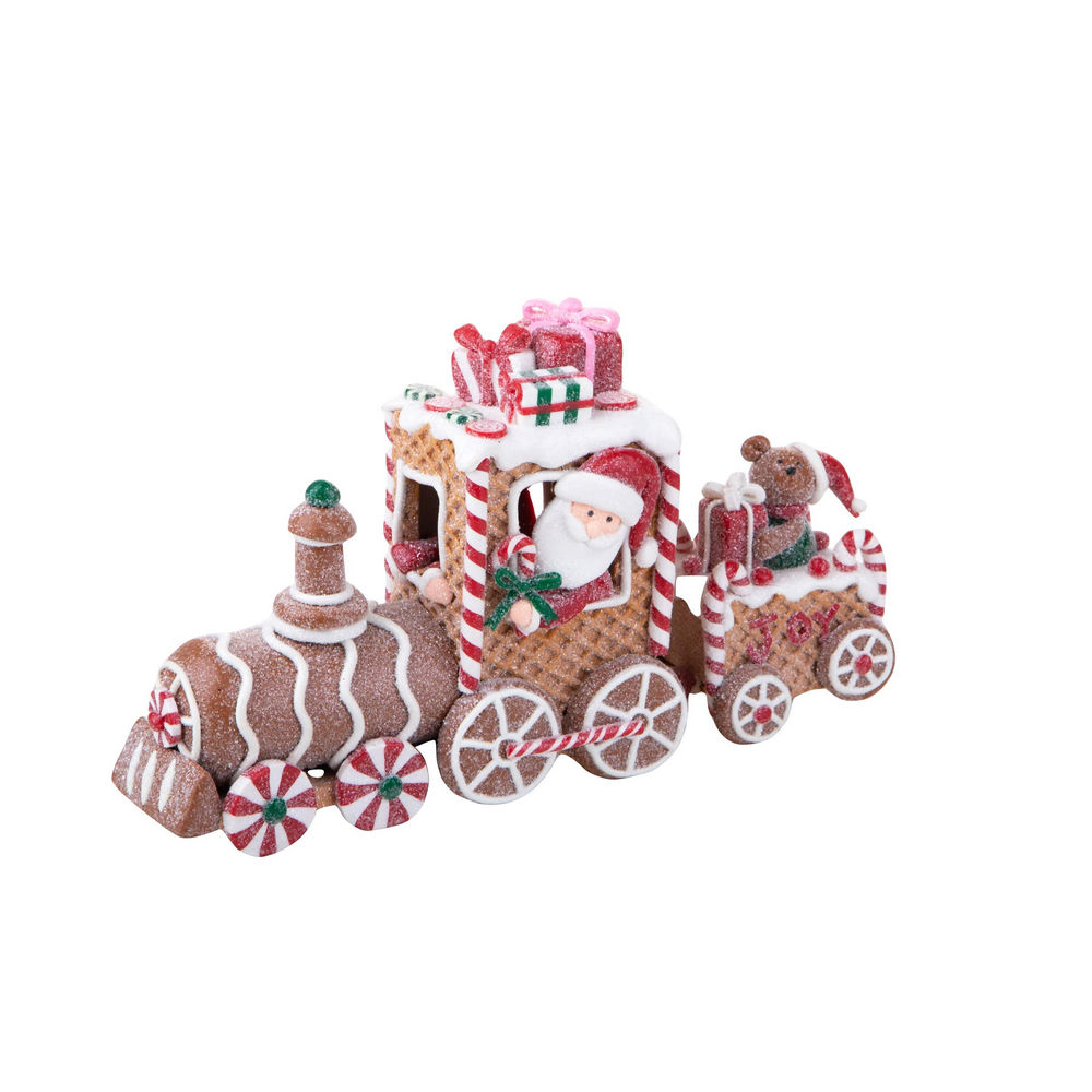 Treno Locomotiva di Natale Dolce al Biscotto 26,5 cm