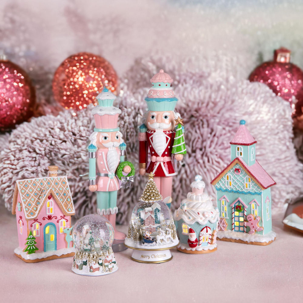 Schiaccianoci Natalizio con Muffin 46 Cm