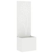 Schermo per privacy in giardino Traforo Bianco 50 x 150 cm CFW1404284