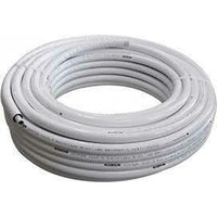 Tubo multistrato coibentato d.20 x2,00 rotolo ml.50 bianco b06x91