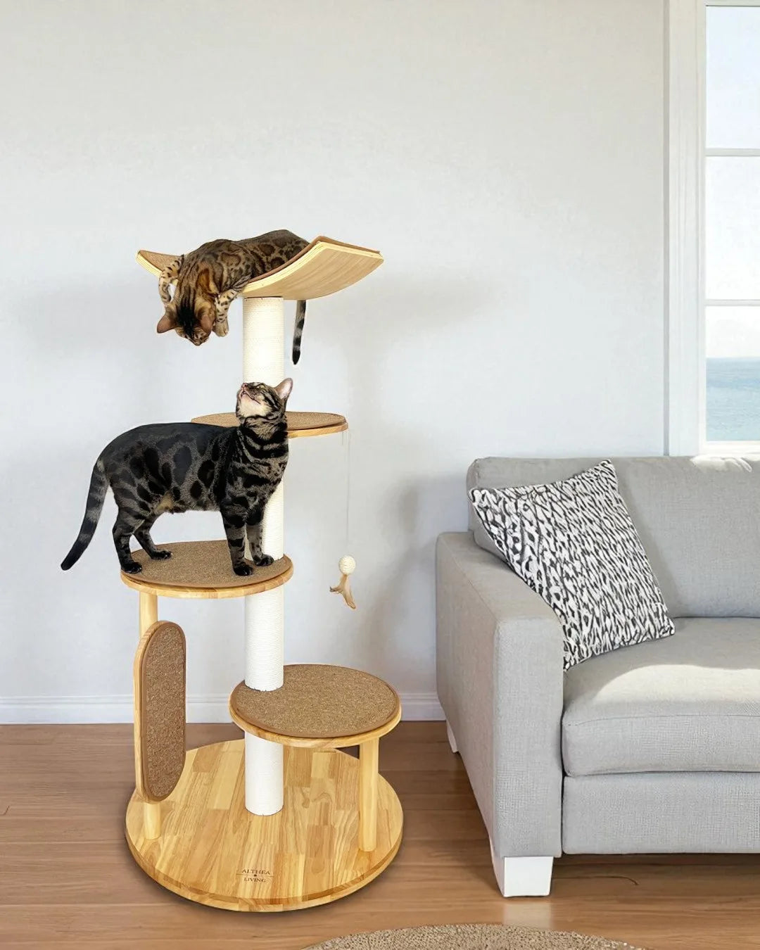 Albero tiragraffi per gatti Gaviota