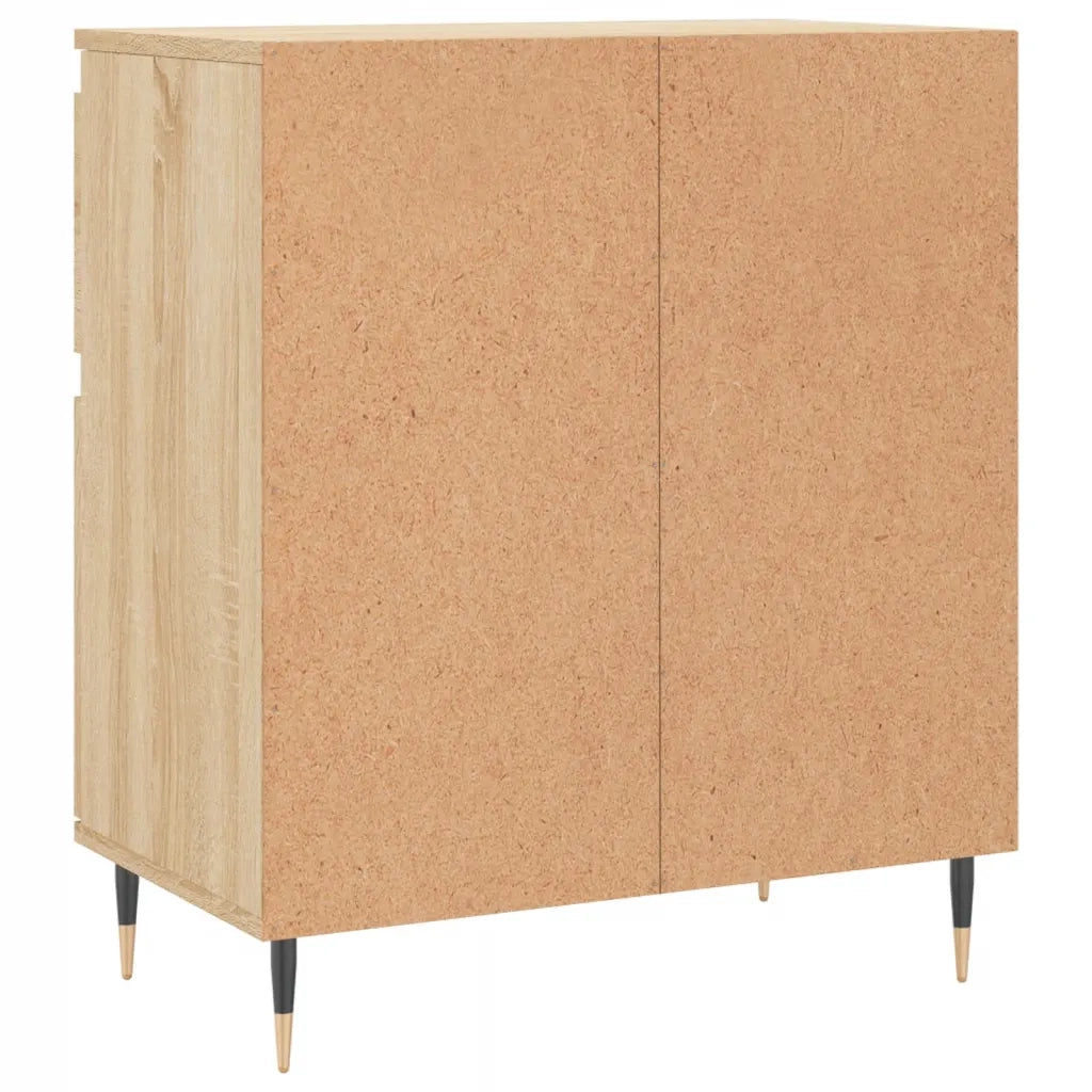 Credenza | Madia | Buffet da pranzo | Armadio da pranzo Rovere Sonoma 60x35x70 cm in Legno Multistrato