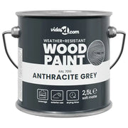 Vernice per legno Grigio 2,5 L Stampa da parete CFW4962755