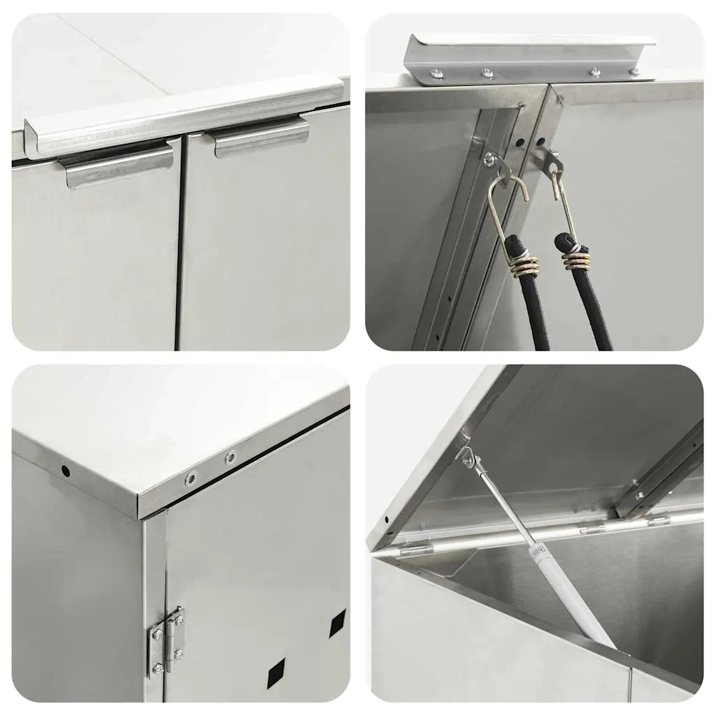 Magazzino per contenitori con coperchio sollevabile a gas per contenitore da 240L CFW8903449