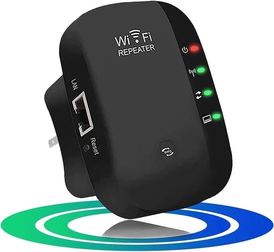 Riduttore di Segnale Wi-Fi - Estensore di Raggio Wi-Fi - Ripetitore di Segnale Wi-Fi - Amplificatore di Segnale Wi-Fi