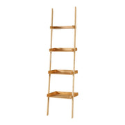Scaffale a scala in bambù 176 x 44 cm naturale 03_0007722