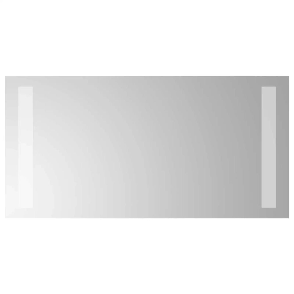 Specchio da bagno LED Trasparente 40 x 20 cm vetro temperato 42045791
