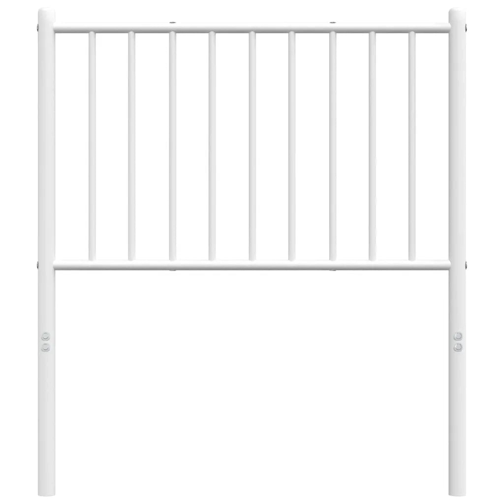 Testiera di Ricambio in Metallo Bianco 80 cm 350958