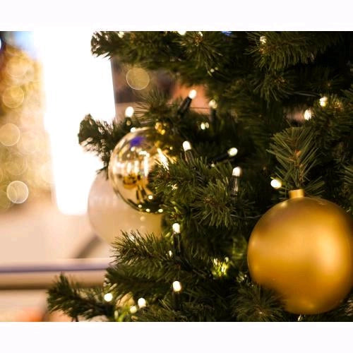 Serie Luci Natale 180 Micro Led Luce Calda Giochi Luce Filo 11 mt Uso Esterno D3310