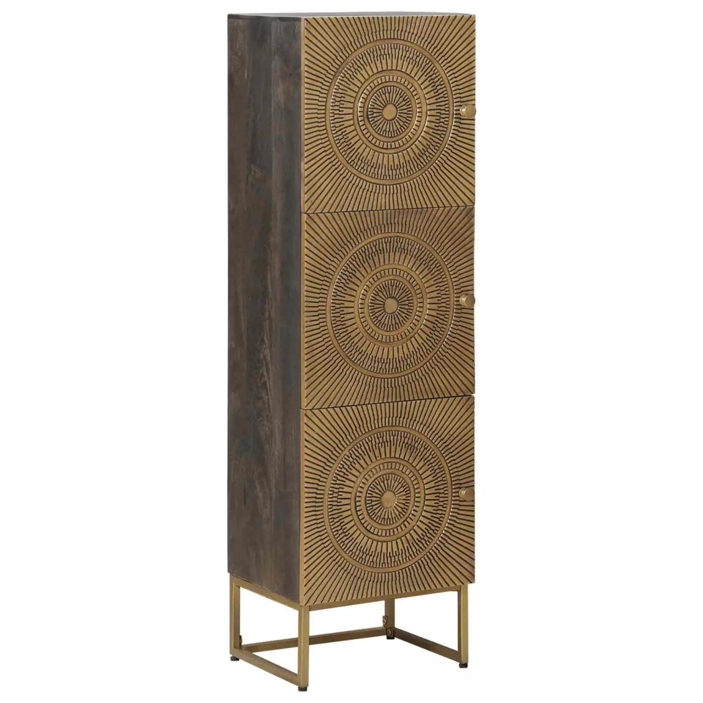 Credenza | Madia | Buffet da pranzo | Armadio da pranzo Ottone 35 x 30 x 120 cm