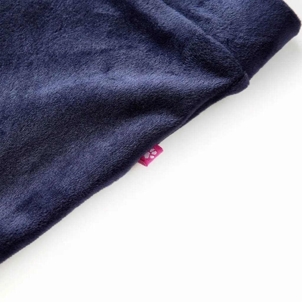 Pantaloni da Bambino in Velluto Blu Scuro 104 14400