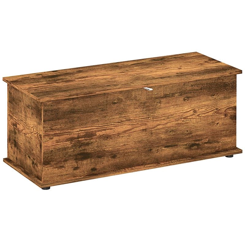 PANCA CONTENITORE CAPACITÀ 120 KG PER CAMERA DA LETTO E INGRESSO IN LEGNO 100X40X40 CM MARRONE