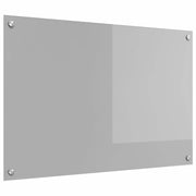 Schienale da cucina Grigio chiaro 90 x 60 cm vetro temperato 42001234