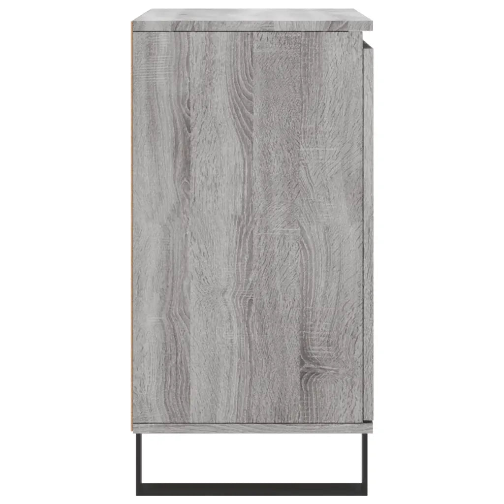Credenza | Madia | Buffet da pranzo | Armadio da pranzo Grigio Sonoma 60x35x70 cm in Legno Multistrato