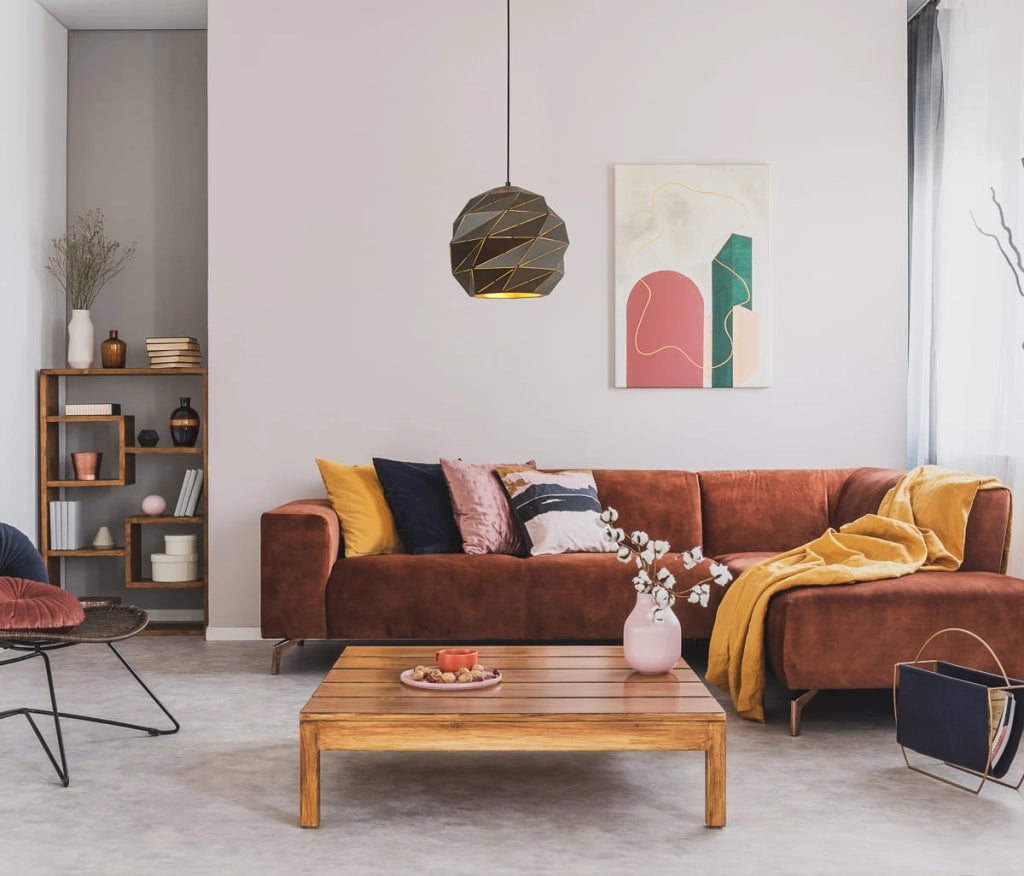 Italux Palermo lampadario moderno antracite 3xE27 Ø49