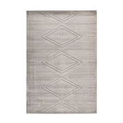 Tappeto moderno Madita 100 in grigio 160x230 cm