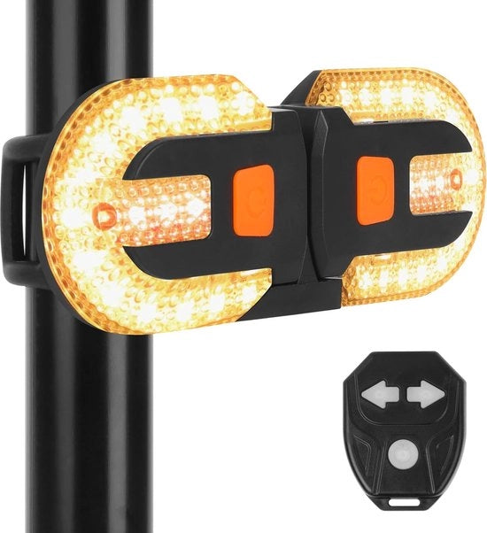 Guida di direzione per bicicletta - Fari a lampeggiamento - Fari a lampeggiamento a radiofrequenza - Illuminazione per bicicletta