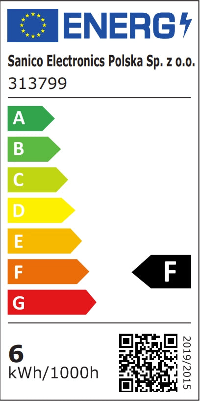 Lampadina LED WiFi Tuya E14 G45 5,5W RGB+CCT Polux