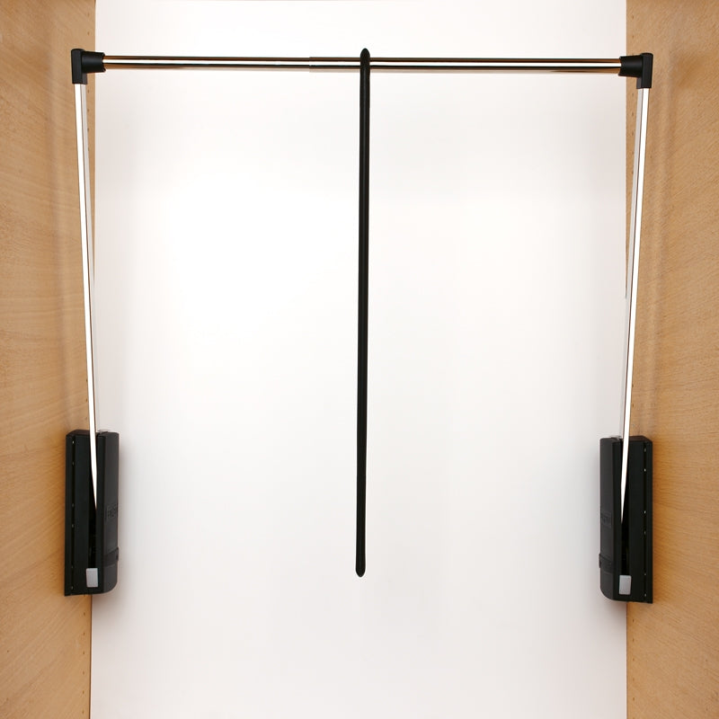 SALISCENDI PER ARMADIO | PORTATA MASSIMA (KG): 10 KG | NERO