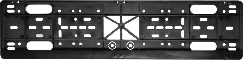 Portatarga posteriore in polipropilene 53,5 x 12,5 cm