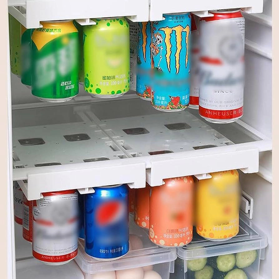 Dispenser porta bibite da appendere per Frigorifero Organizer per Frigorifero